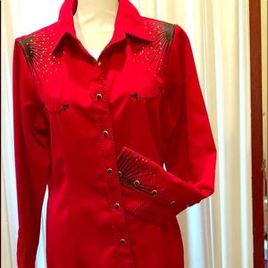 Ladies western blouse